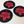 Load image into Gallery viewer, Acadian Maple Patches- Red x Black