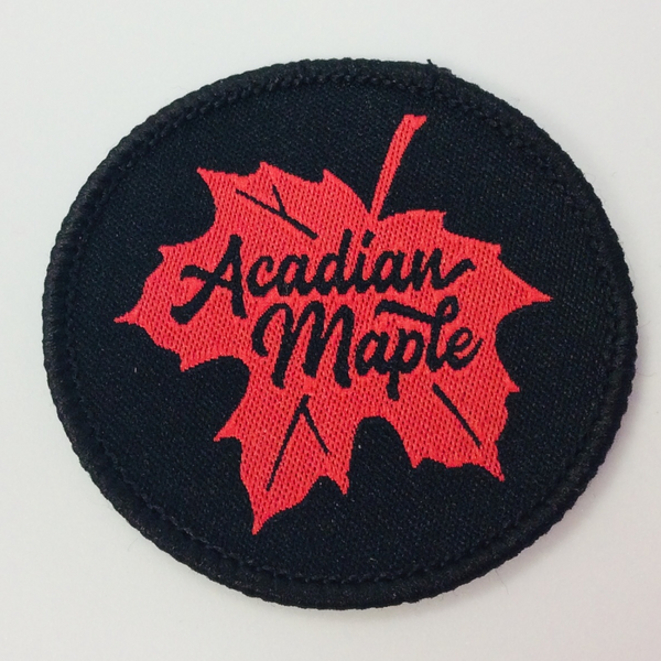 Acadian Maple Patches- Red x Black