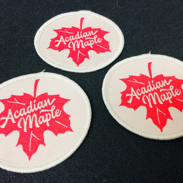 Acadian Maple Patches- Cream x Red