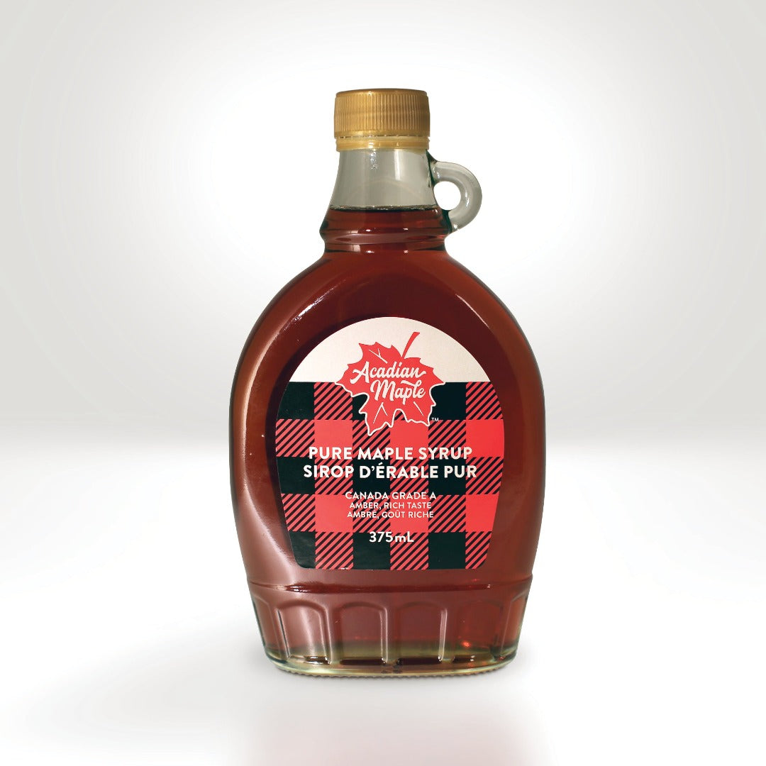 Maple Syrup Glass Bottles Acadian Maple Products