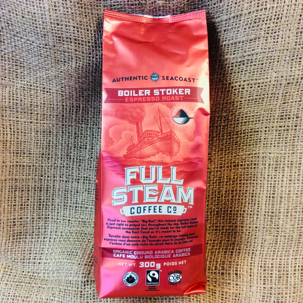 Full Steam Boiler Stoker - Espresso Roast GROUND