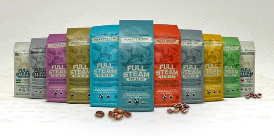 Full Steam Coffee, Authentic Seacoast Company 