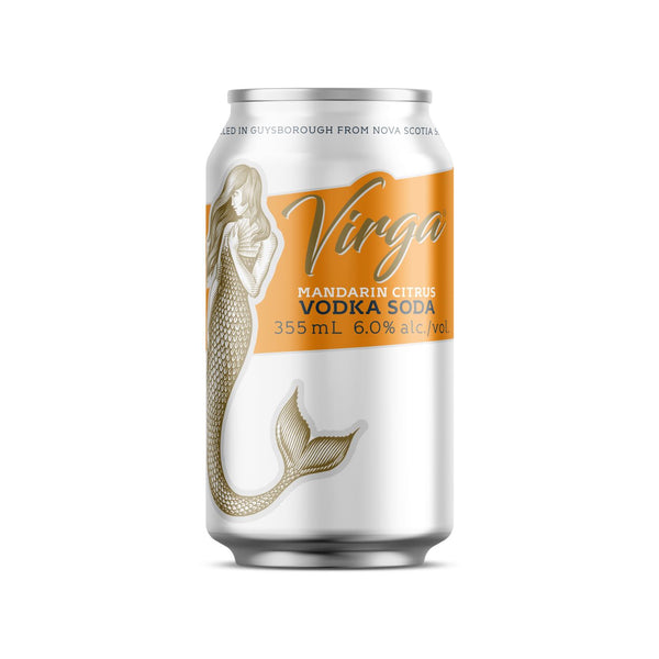 Virga Vodka Mandarin Soda, Authentic Seacoast Company