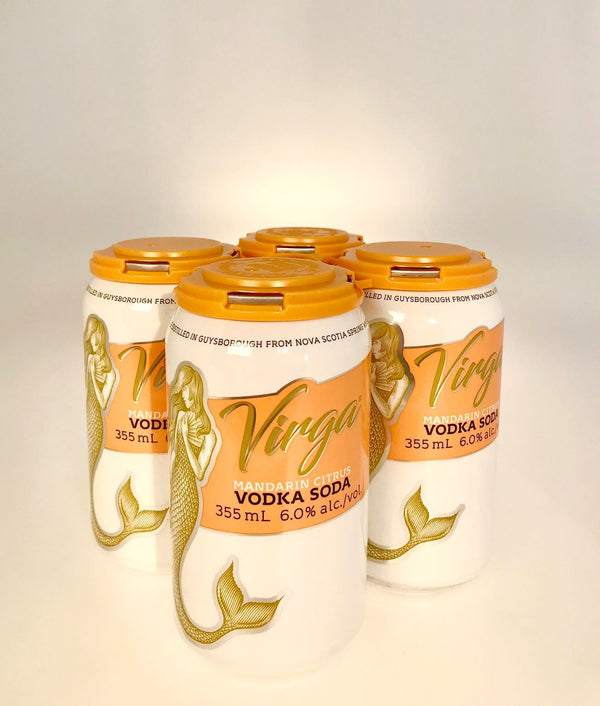 Virga Vodka Mandarin Soda, Authentic Seacoast Company