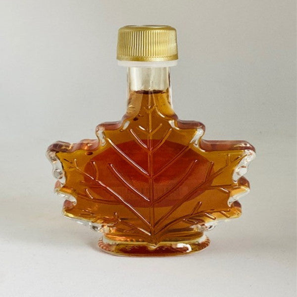 Maple Syrup Leaf Bottles